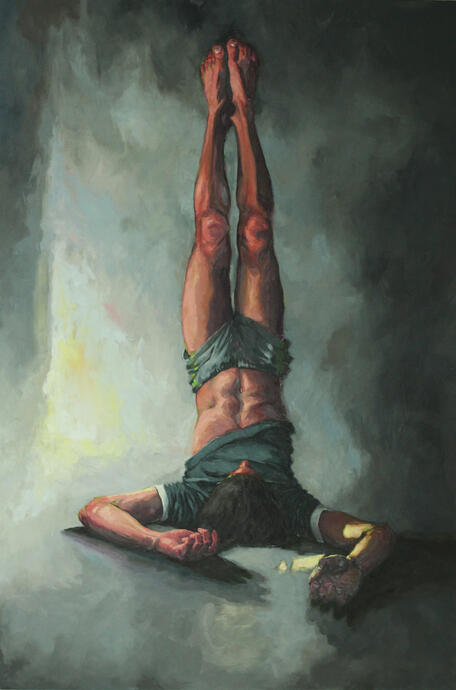 you will be with me, oil on canvas, 2024