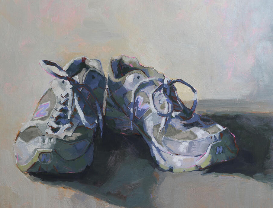 old faithful, oil on canvas, 2025