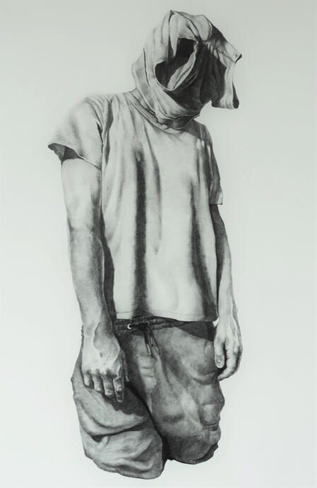 wtfigo, graphite on paper, 2023